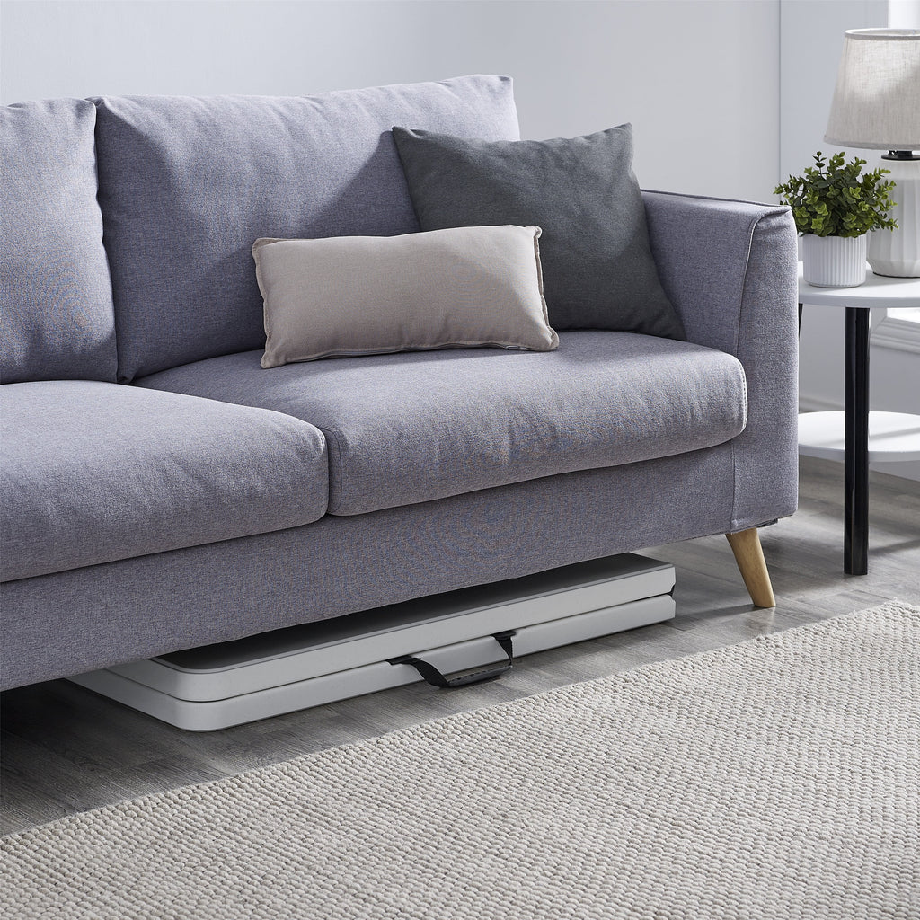 Mainstays 8' Rectangle Centerfold Folding Table, White