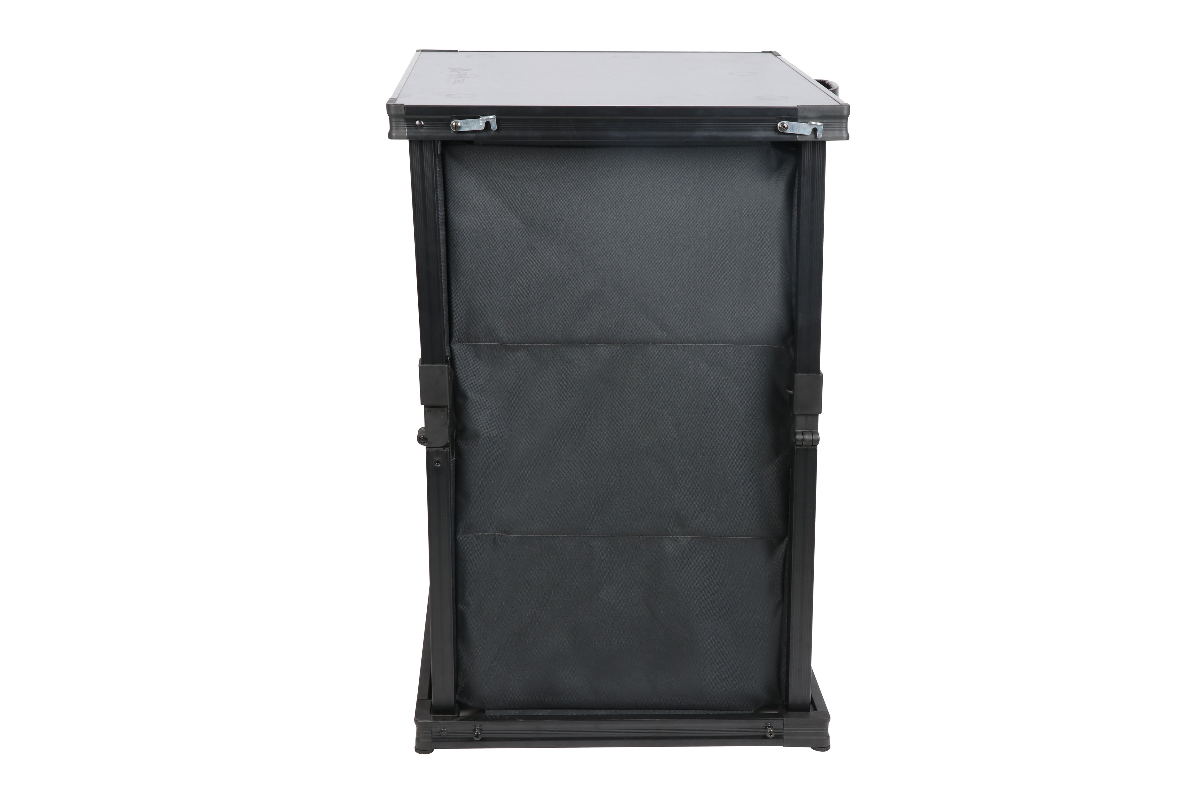 Ozark Trail Kitchen Organizer Hardtop Table, Gray, 23 x 20 x 31