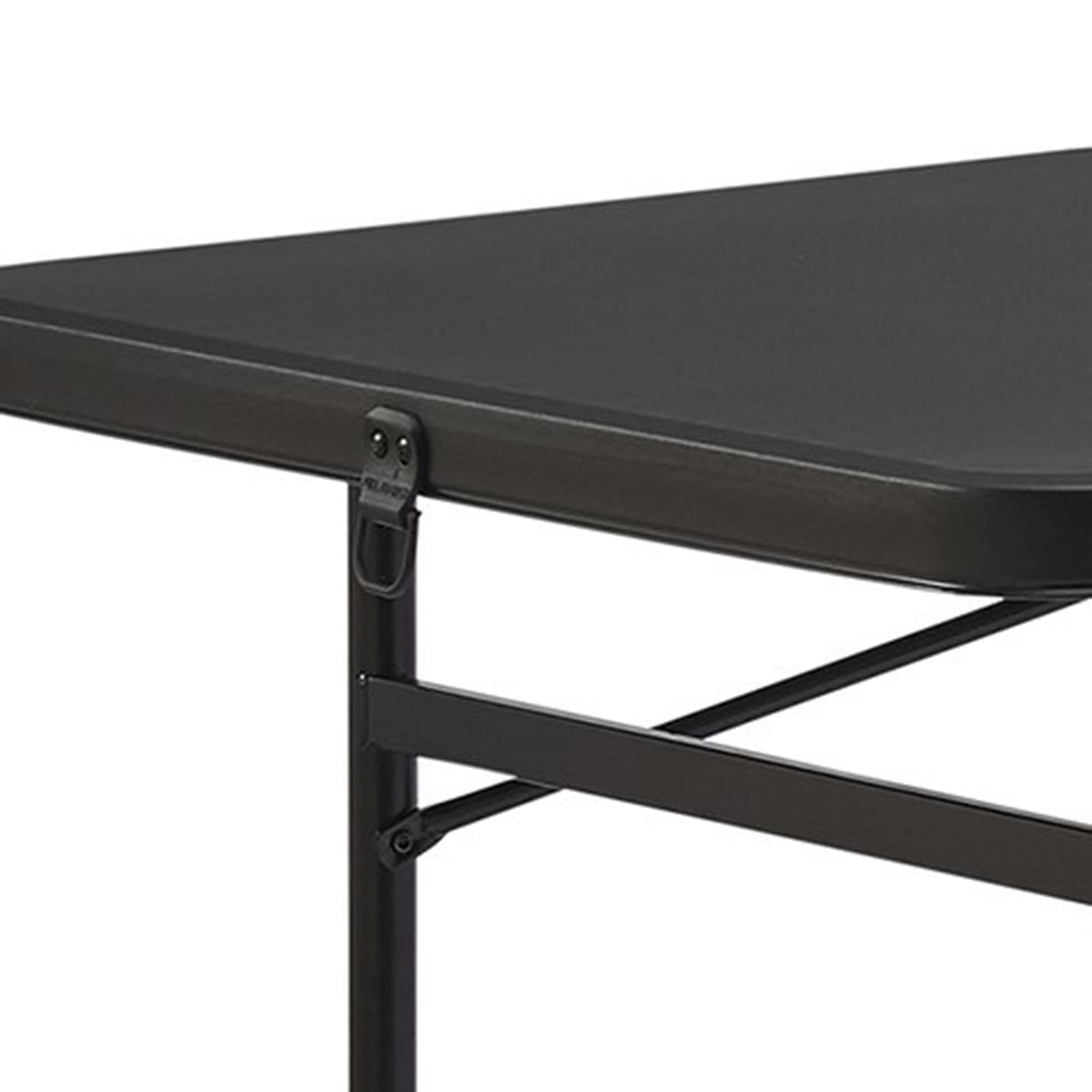 Mainstays 6' Rectangle Centerfold Folding Table, White