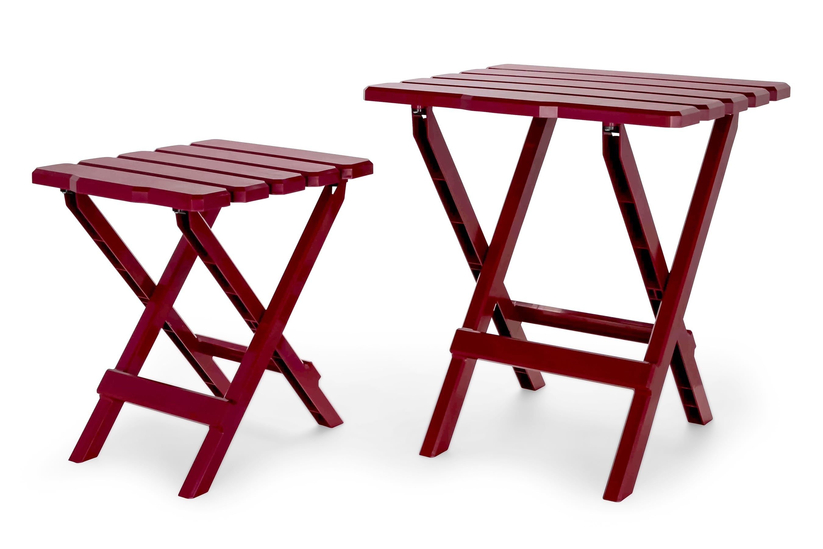 Camco Adirondack Table - Quick-Folding - Plastic, Mocha (51882)
